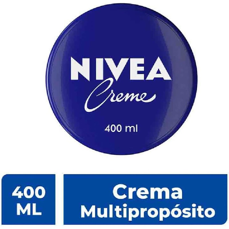 NIVEA Creme (400ml), crema humectante de larga duración para el
