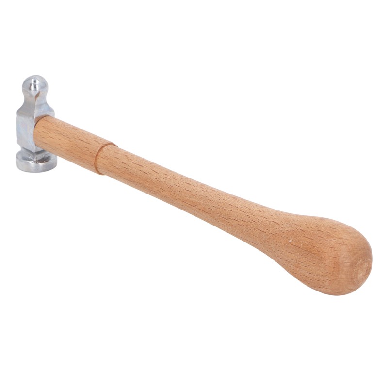 Mini Hammer High Carbon Steel Round Head Ergonomic Wooden Handle