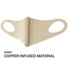Basic Sense CHRISTMAS Copper Ion Infused Washable Reusable Face Coverings