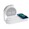 CENSHI Fast Wireless Charging Station with LED Bedside Lamp &
