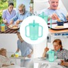 Oulisen 4 Pcs Adult Sippy Cups for Elderly, 12 oz
