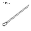 sourcing map Split Cotter Pin - 4mm x 50mm 304