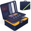 Noiposi Document Organizer with 5200℉ Heat Insulated,Waterproof and Fireproof Document