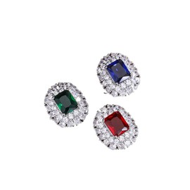 Emerald ruby sapphire ring 925 sterling silver Heart ring Wedding ring Engagement ring Cocktail Ring Shiny fashion ring for women cubic zircon oxide ring women jewelry rings statement (sapphire)