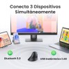 UGREEN Mouse Vertical Inalámbrico Ergonómico, Bluetooth & 2.4Ghz, Ratón 5