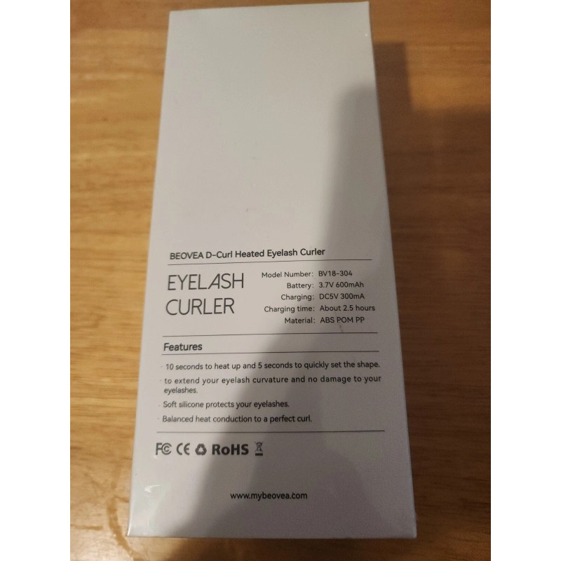 Beovea Rechargeable professional Eyelash Curler Fast Charging