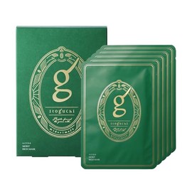 Itoguchi Midori Mayu Moist Rich Mask, 1.0 fl oz (30 ml) (5 Pieces), All-in-One Biocellulose, Sheet Mask, New Technology, High Silk Formulation, Special Care for Important Days