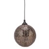 5.9in Solar Lantern Garden Garden LED Solar Hanging Lights Round