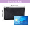 2 Pack Leather Zipper Coin Purse Small Pouch Change Purse