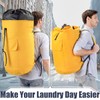 Laundry Bag Extra Large Heavy Duty, College Laundry Backpack with