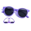 SyuAmi Children's Sunglasses, Polarized UV Protection, Non-Breakable Frame, Soft Nose