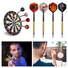 Accmor 12 Pcs Darts Plastic Tip, Soft Tip Darts Set,