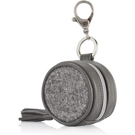Itzy Ritzy Caja de chupetes con clip – Porta Chupón Grayson, incluye hebilla para fácil fijación a un bolso para pañales o bolso; mide 2.5” de diámetro y sostiene 2 chupetes