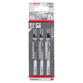 Bosch 2608630565 Jigsaw Blade U101 B 3 Pcs