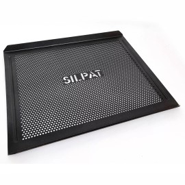Silpat Cook  and Cool Perforated Baking Tray, Aluminum, 16.5” x 12.65" x 1"