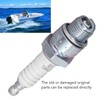 Outboard Engine Spark Plug High Melting Point Aluminum Alloy Marine