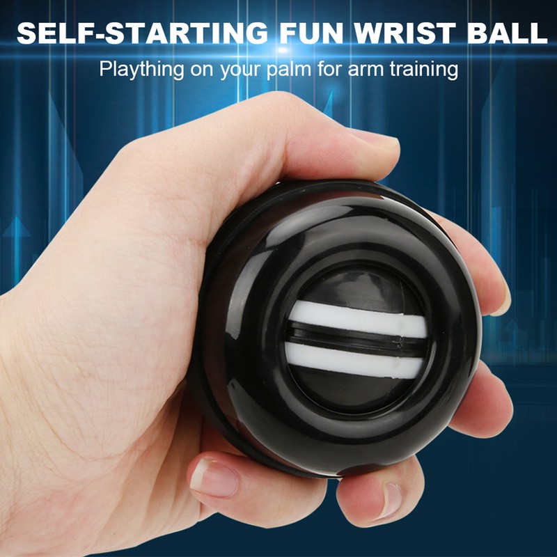 Self-Starting Wrist Ball Muscle Power Gyroscope Arm Exerciser Strengthener Ball
