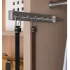 6-Hook Designer Wardrobe Reversible 13.75" Length Closet Belt Rack with