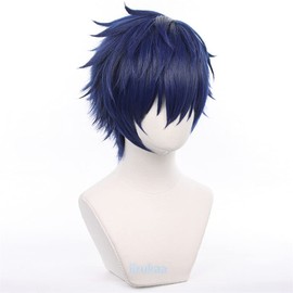 iirukaa Ensemble Stars Ren Jun Sazanamijun Wig Anime Cosplay Heat Resistant Wigs Costume Accessories For Photography Events Accessory Cosplay Halloween Disguise Costume Accessory