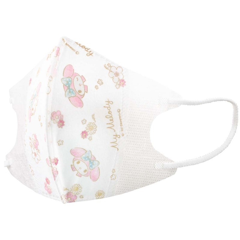 Skater MSKS25-A 3-Layer Non-woven Fabric 3D Mask, M, For Kids,