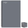 Edge A5 Grey Notebook Soft Cover Twin Wire Notepad School