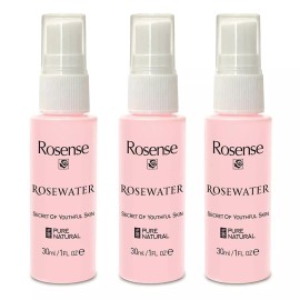 Rosense 100% Puro Vegano Natural Turca Agua De Rosas Cara De Tóner 1