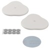 Navaris Diatomaceous Earth Tray Small Set - Trays for Kitchen