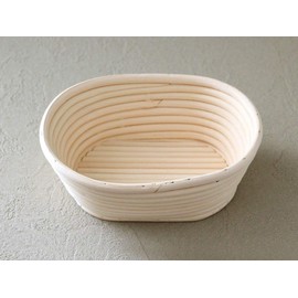 cotta 92005 Bread Fermentation Basket Oval Shape 8.3 inches (21 cm), Beige, 7x21x16