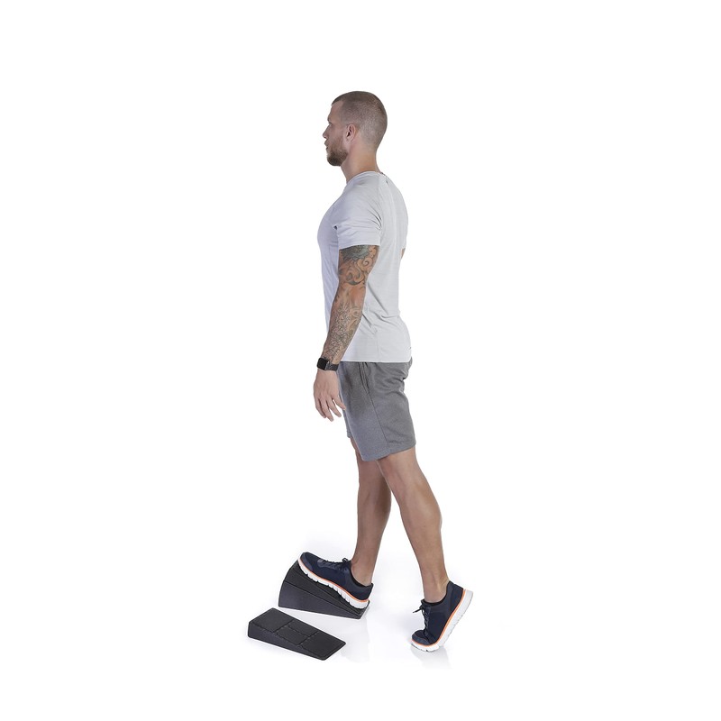 BODYMATE Set of 3 Calf Stretchers, Knee Wedge, Slant Board,