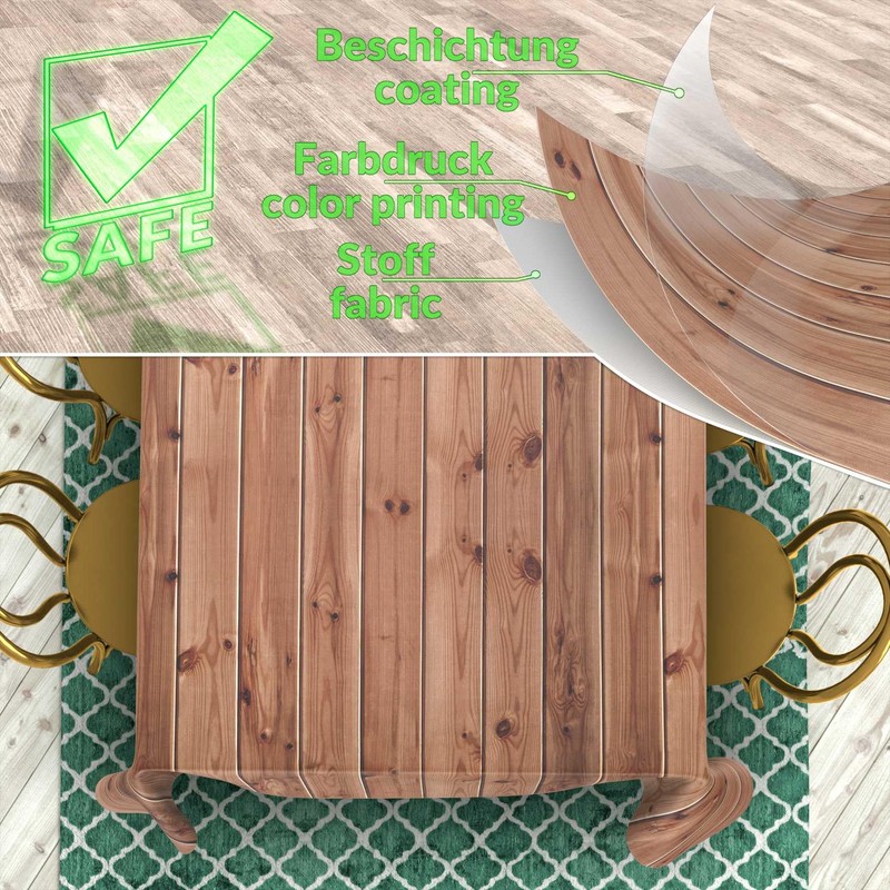 Fabric Tablecloth, Table Linen, Textile, Cotton, Polyester, Fabric, Washable, Easy