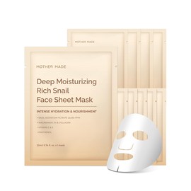 MOTHER MADE [MOTHER MADE]Deep Moisturizing Rich Snail Mask (10 pcs)