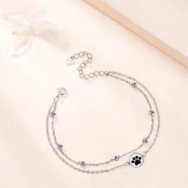 J.MUEN Women's Bracelet, 925 Silver, for Birthday, Mother's Day, Christmas, Gift for Mum, Wife, Girlfriend, Sterling Silver