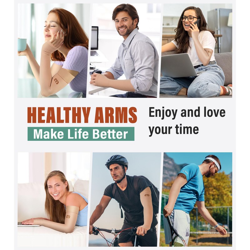 MGANG - Manga de compresión de linfedema con guante para