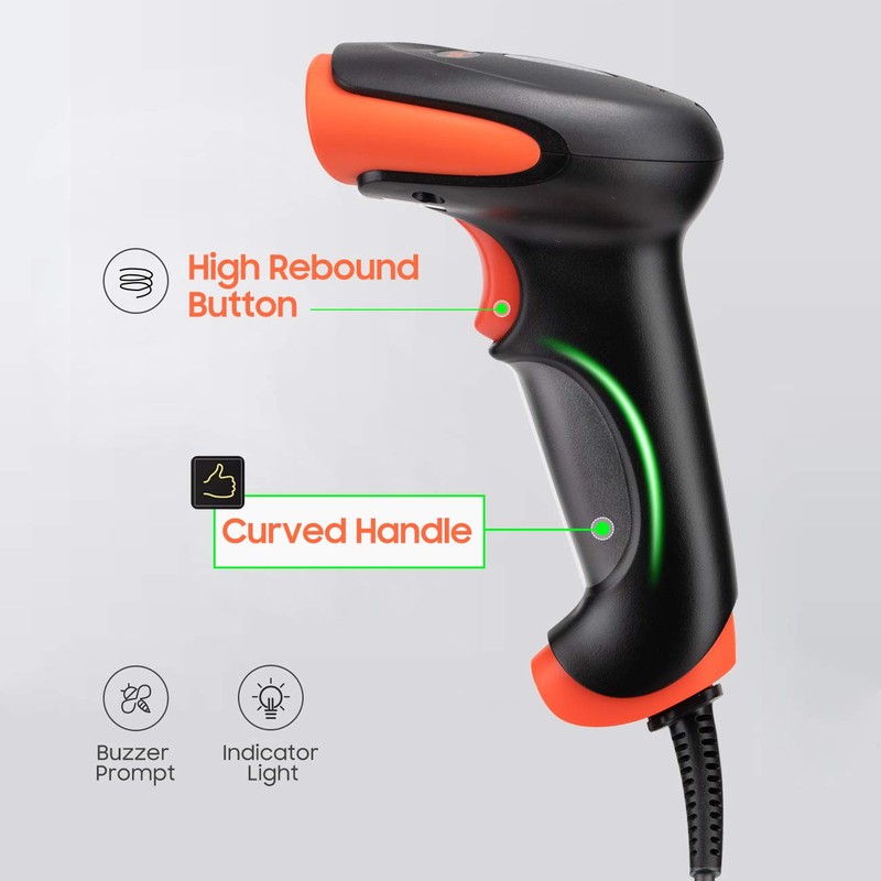 Tera Pro 3 in 1 Bluetooth CCD Barcode Scanner 2.4G