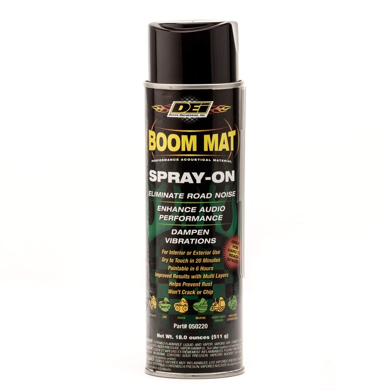 Design Engineering 050220 Boom Mat Spray-on Sound Deadening to Reduce