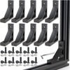 10Sets Black Strong Support Corner Brackets,Heavy Duty Corner Brackets for