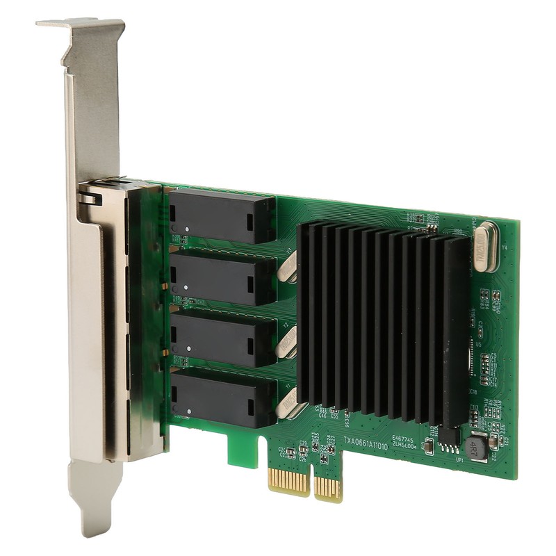 PCIe Network Card 10 100 1000Mbps NIC Controller Easy Installation