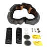 Bling Car Accessories Set Rhinestone Steering Wheel Cover Coaster Starter