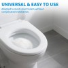 inAuto Splashproof Foam Sheild for Smart Toilet Toilet Bowl Cleaner