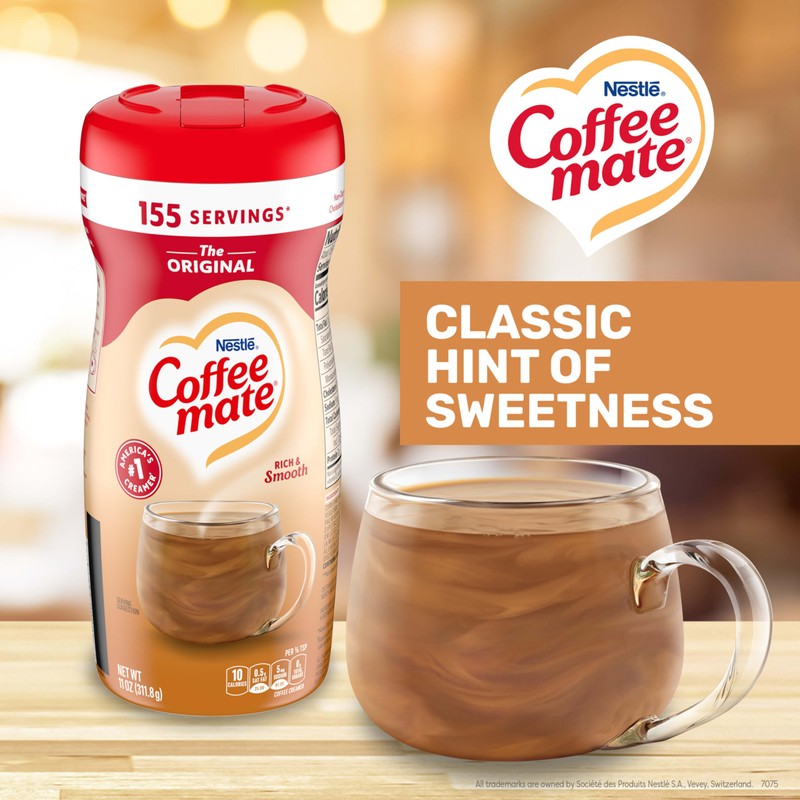 Nestle Coffee mate Coffee Creamer, Original, Powder Creamer, 11 oz