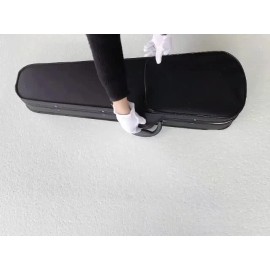 Yinfente 4/4 Silent Electric Violin for Beginner Kit with Case Cable Ebony Fittings