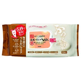 Nameraka Honpo Moist Sheet Mask, 32 Sheets (10.0 fl oz (304 ml)