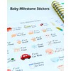 Baby’s First Year Milestone Planner Stickers for New Mom, Baby