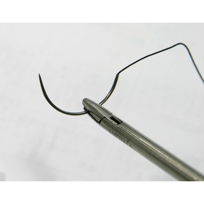 HEIWA Surgical Suture Practice 1.5 inches (38 mm) 0 Thread