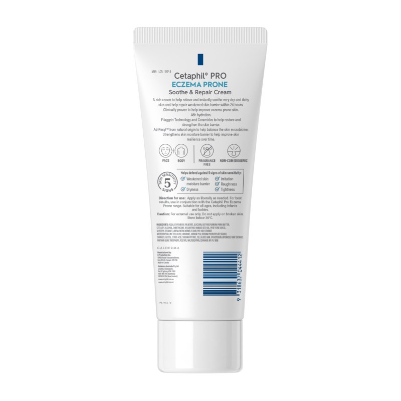 Cetaphil Pro Eczema Prone Soothe & Repair Cream 226g
