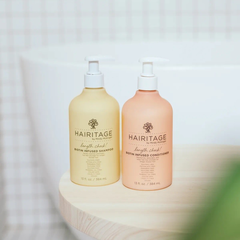Hairitage Length Check Shampoo Y Acondicionador Biotin