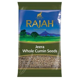 Rajah Jeera Whole Cumin Seeds / Add Flavour to Cooking - 85g Packet