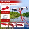 Extra Large Aquatic Weed Rake Heavy Duty Aluminum Pond Rake