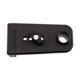 Scotty #248 Oarlock Mount Black, One Size