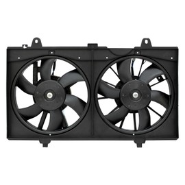 TYG OE Replacement(CAPA Quality) Cooling Fan Extra Silent for 2007-2017 Nissan Sentra 2.0L, 2007-2012 Nissan Sentra 2.5L | 21481-ET80B | NI3117102 | 621-159